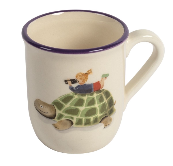 Kindertasse Schildkröte mit Kind 2.5 dl